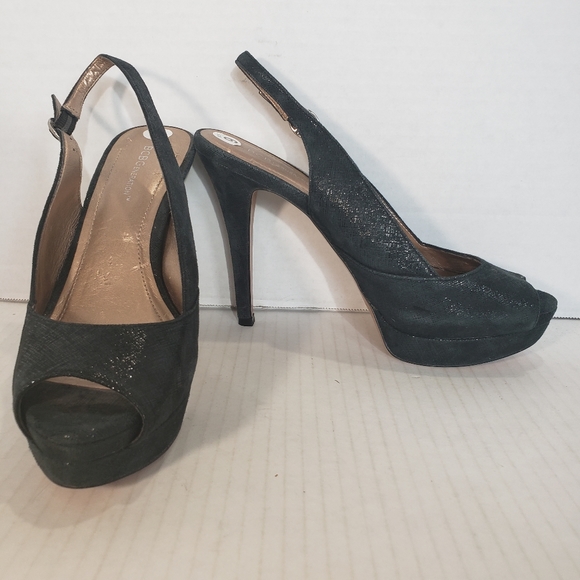 Women's BCBGeneration 5in. Peep Toe Heels - Picture 3 of 6